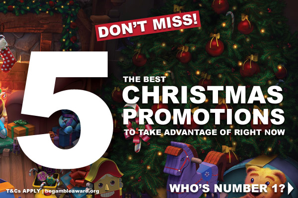 Don't Miss The Top 5 Christmas Casino Promotions