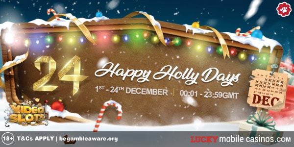 Videoslots Casino - 24 Days Of Rewards