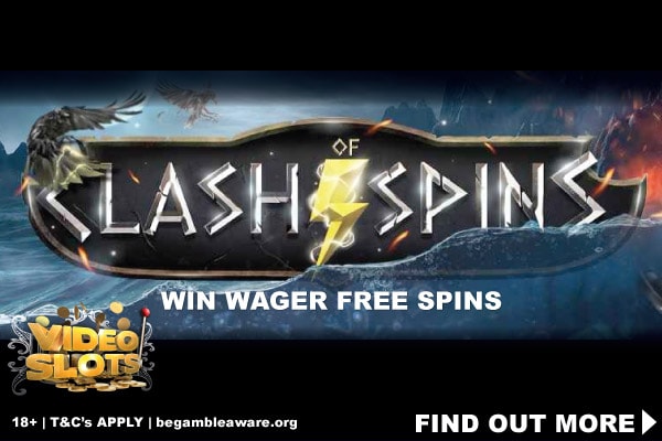 Videoslots Casino Clash of Spins